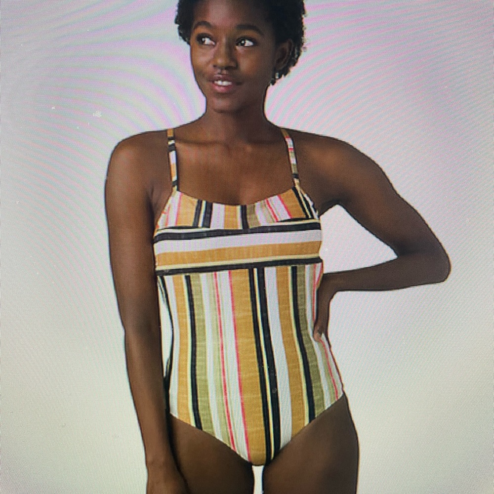 prAna LURISIA One Piece Small Women's Bathing Suit NEW